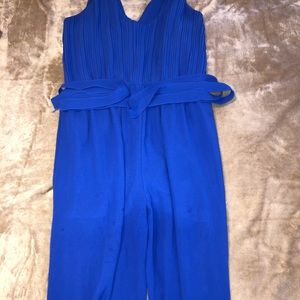 Royal blue jumpsuit